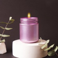 Kokulu Cam Mum – Sütlü Kahve